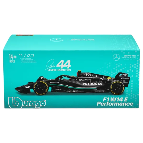 Bburago 1:43 Mercedes-AMG F1 Diecast Model - Image 6