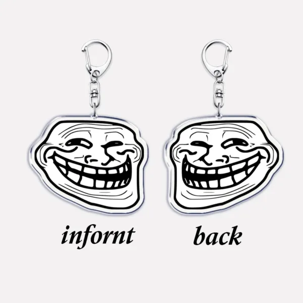 TrollFace Keychain for Bags and Accessories - Image 5