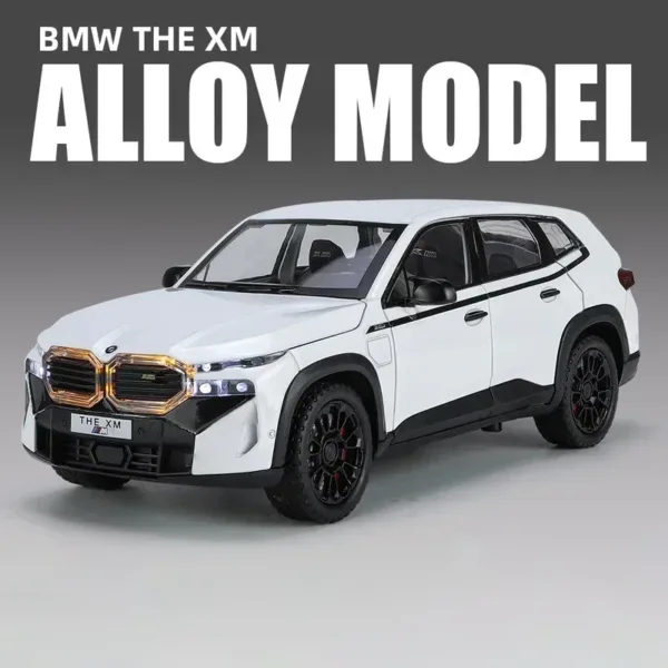 1:24 BMW X7 XM Alloy Diecast Car Model - Image 12