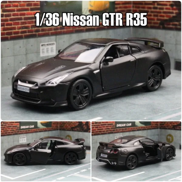 1/36 Nissan Skyline GTR R34 Diecast Model Car - Image 17