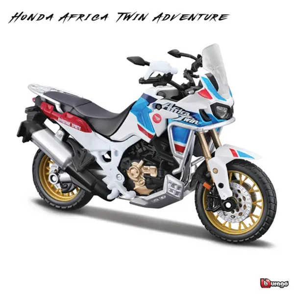 1:18 Bburago Honda Africa Twin Model Motorcycle