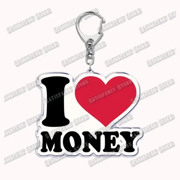 Silver Keychain with Heartfelt Letter Design - Image 19