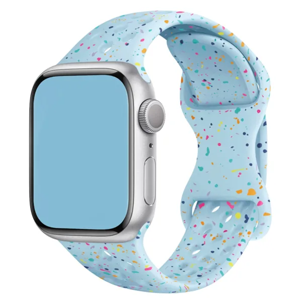 Silicone Soft Band for Apple Watch Series - Image 14