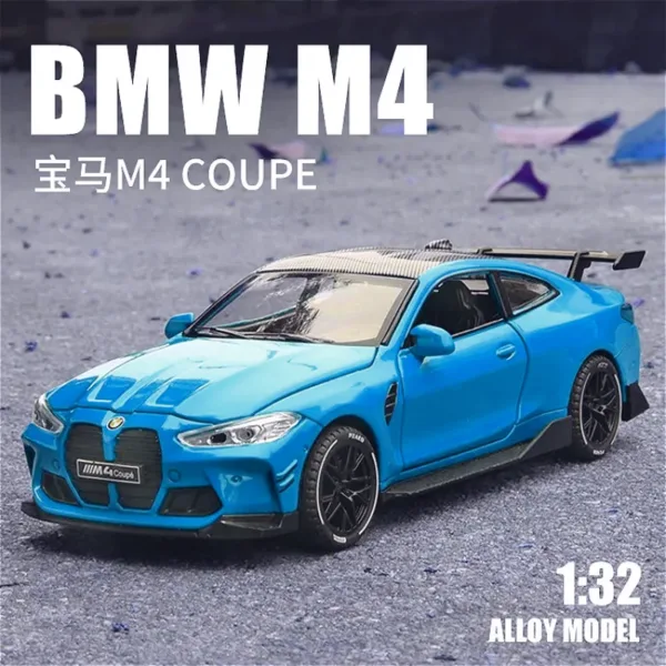 1:32 BMW M4 Coupe Diecast Model Car Toy