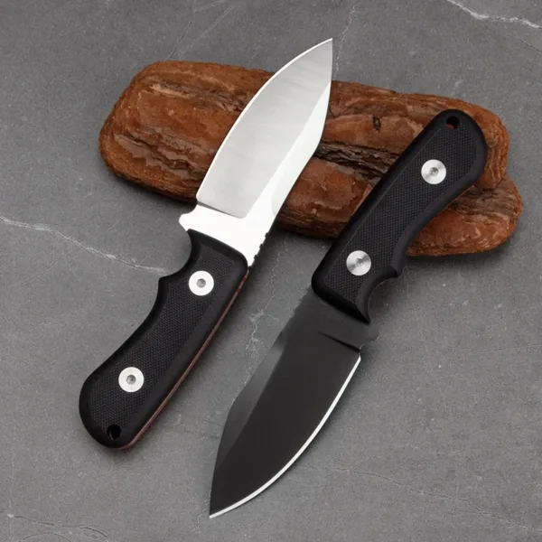 D2 Steel Fixed Blade Knife with G10 Handle - Image 3