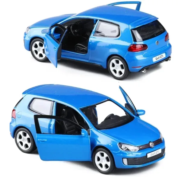 1:36 Diecast Volkswagen Golf 6 GTI Model - Image 6