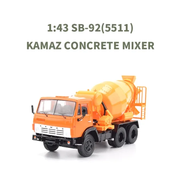 Kamaz SB-92(5511) Cement Mixer Model 1:43