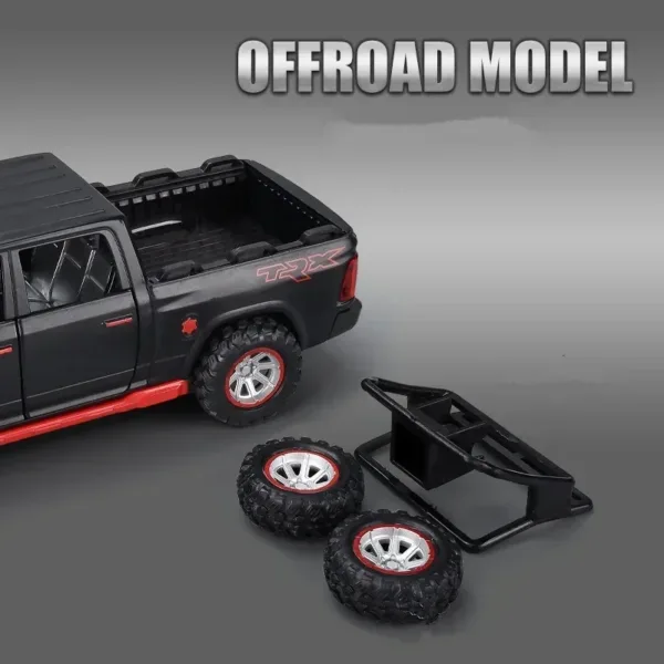 1:32 Dodge RAM TRX Alloy Diecast Model Car - Image 3