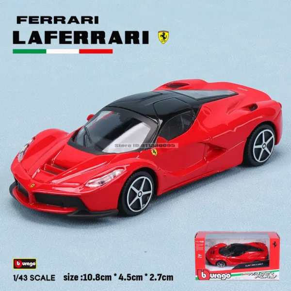 Bburago 1:43 Ferrari Diecast Car Model - Image 28