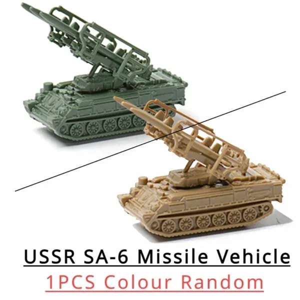 1:144 WWII Plastic Tank Model Set of 4 - Image 26