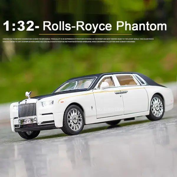 1:32 Rolls-Royce Phantom Diecast Model Car