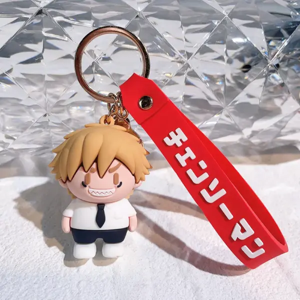 Chainsaw Man Pochita Key Chain Pendant - Image 3