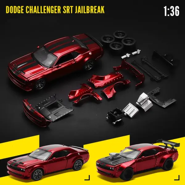 2022 Dodge Challenger SRT Jailbreak Alloy Model - Image 9