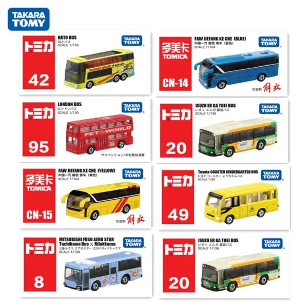 Tomica Diecast 1/144 Metal Bus Model Toy