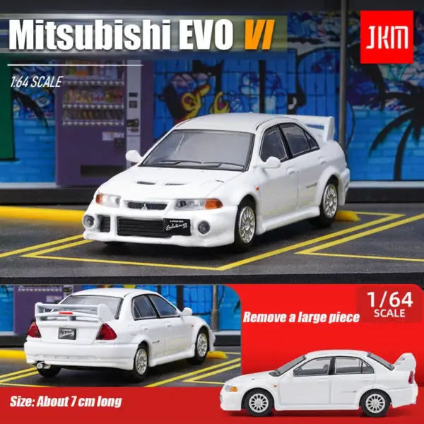 1/64 Scale JKM EVO VI Diecast Model Car - Image 7