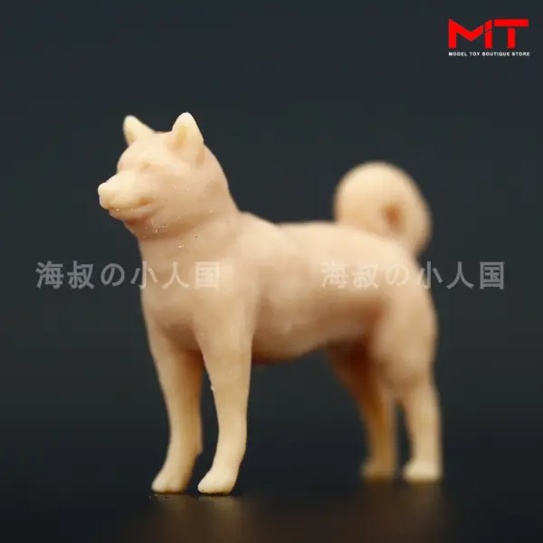 Pissing Dog Shiba Inu Miniature Model Set - Image 10