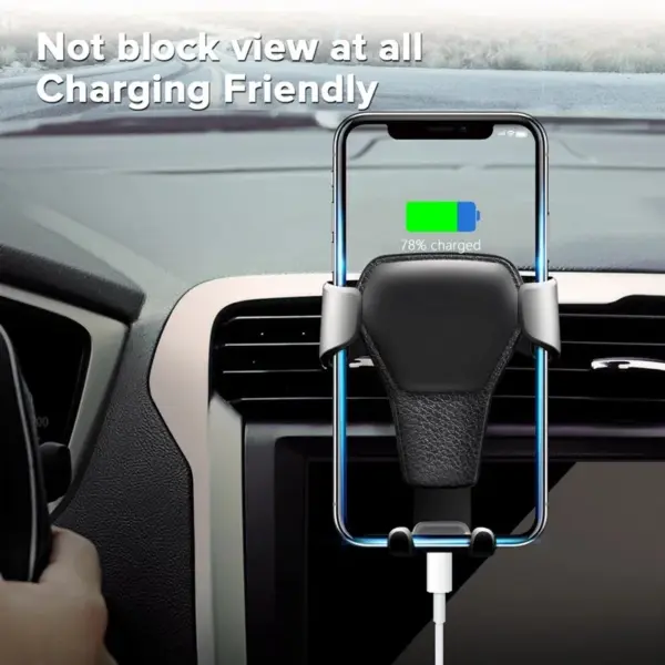 Universal Gravity Car Phone Holder for Any Smartphone - Image 3