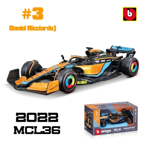 Bburago 1:43 McLaren F1 MCL60 Diecast Model - Image 12