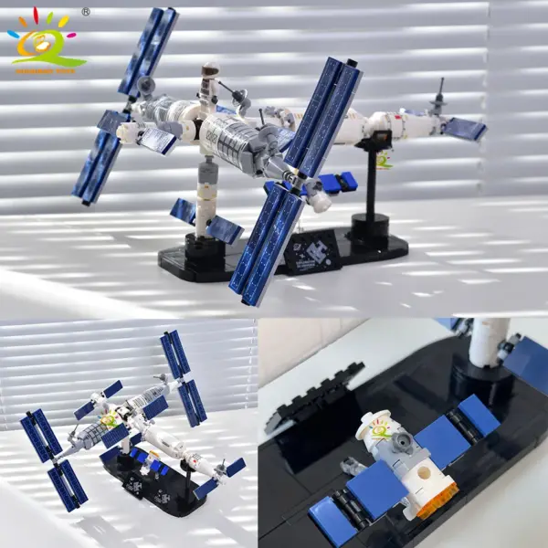 HUIQIBAO Space Shuttle Building Blocks Set - Image 4