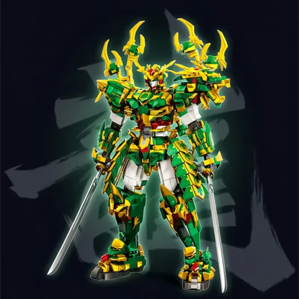 Phantom Ninja Dragon God Mech Building Set - Image 3