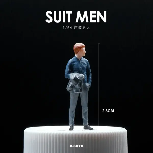 1/64 Scale Miniature Male Figurine Model - Image 11