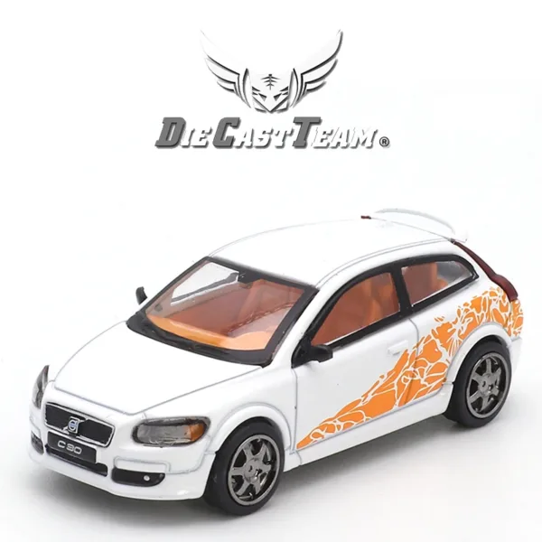 Volvo C30 1:64 Diecast Metal Model Car - Image 3