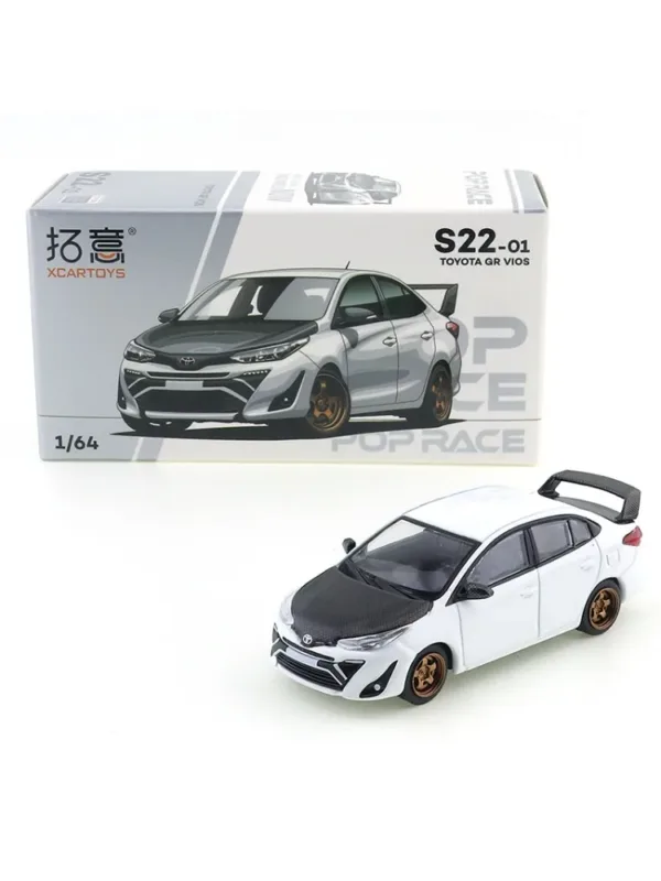 1/64 Scale Toyota GR Vios Diecast Car Model - Image 7