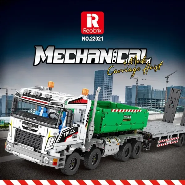 2950pcs Remote Control Truck Building Block Set - Image 2