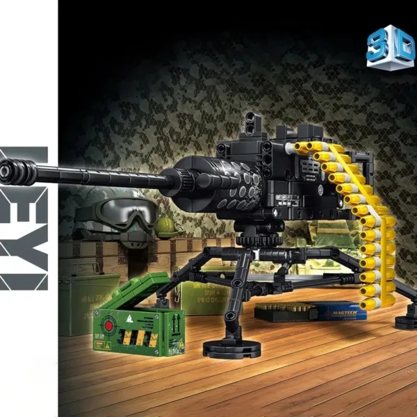 Children's Building Block Gun 98K Sniper Toy - Image 10