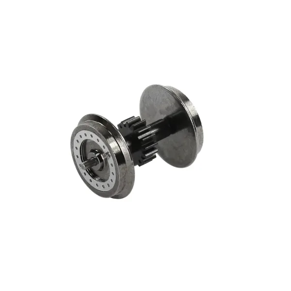 HO Scale Geared Drive Wheels with Gears Set