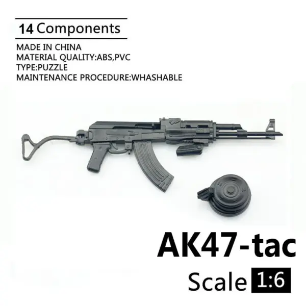 1/6 Scale AK47 Plastic Toy Model Kit - Image 6