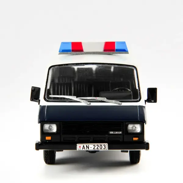 1/43 Scale Diecast Police Van Model - Image 2