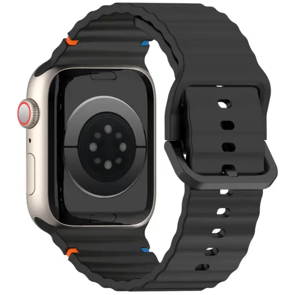 Silicone Strap for Apple Watch 46mm 45mm 44mm - Image 2