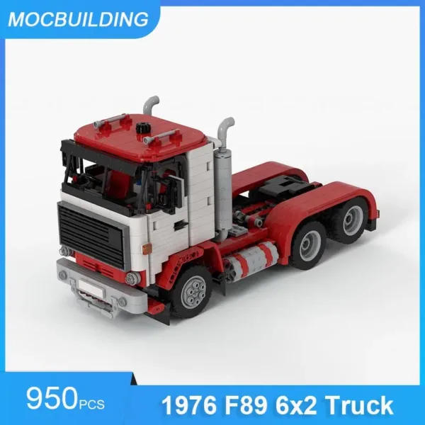 MOC Building Blocks 1:21 Scale Truck Model