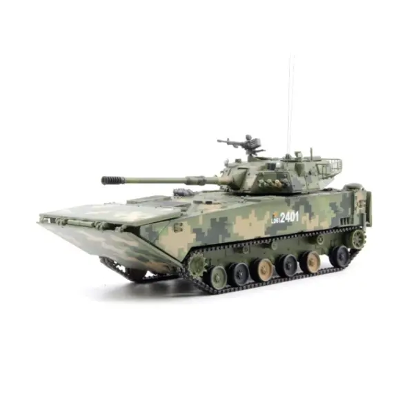 1:72 Scale Digital Camouflage Tank Model - Image 4