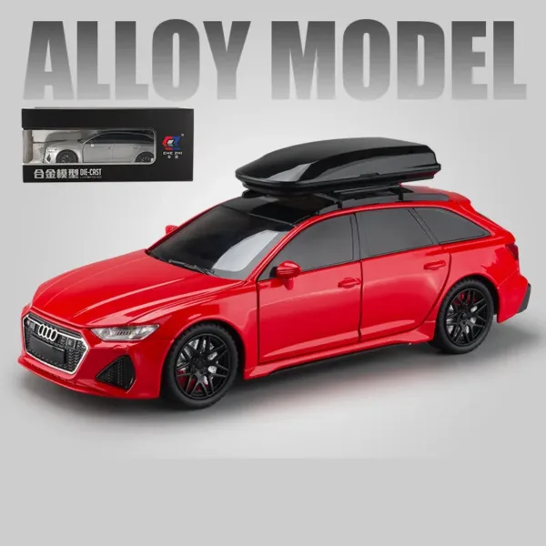 1/24 Audi RS6 Diecast Model Car Toy - Image 15