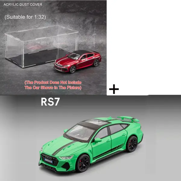 1:32 RS7 Diecast Model Car with Openable Doors - Image 9