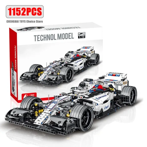 Remote Control Formula Car Building Blocks Set - Image 22