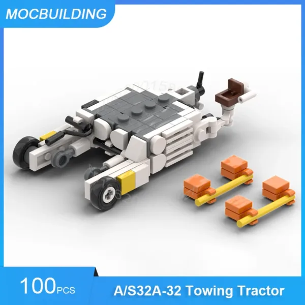 A/S32A-32 Towing Tractor Model 1:32 Scale Set