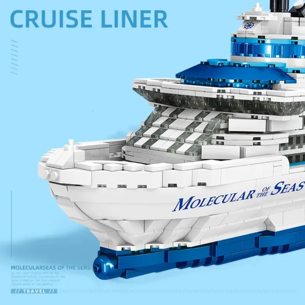 2428PCS Cruise Ship Building Blocks Set - Image 3