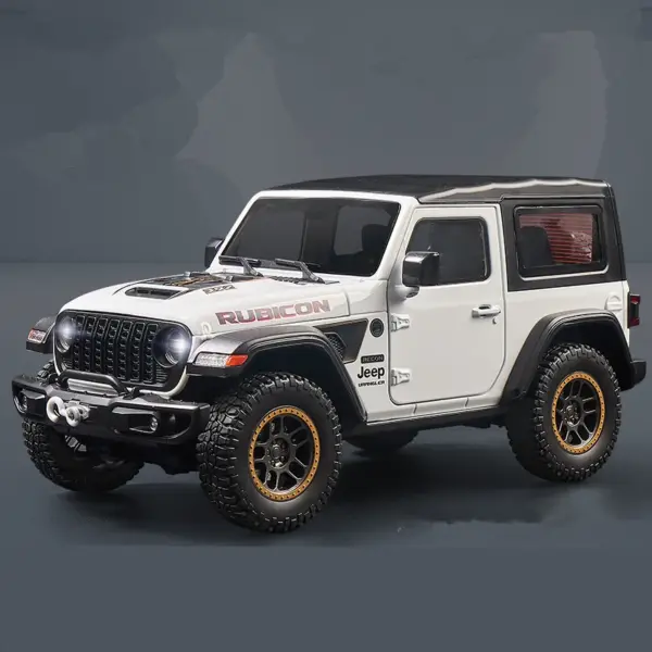 1:18 Jeep Wrangler Rubicon Diecast Model Vehicle - Image 7