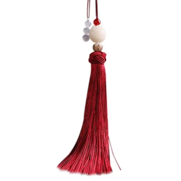 Mo Dao Zu Shi Lotus Tassel Keychain Accessory - Image 3