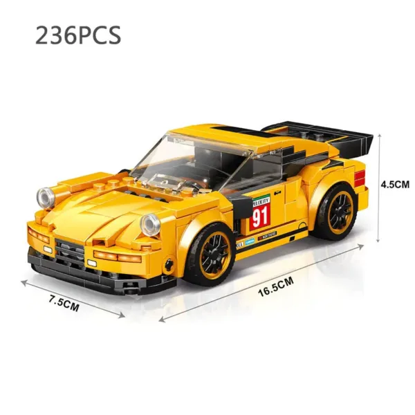 City Speed Champion Racing Car Building Blocks - Image 9