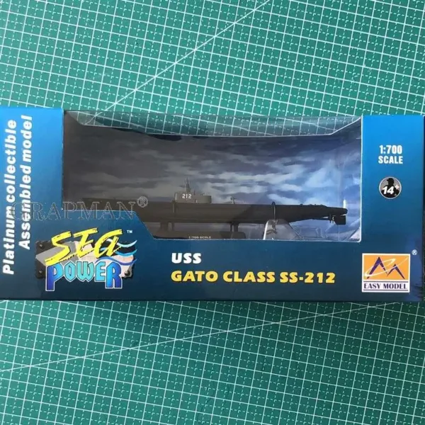 1/700 USS Gato Class Submarine Model Ship - Image 7