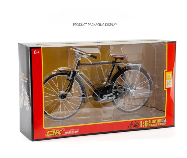 1:6 Scale Mini Retro Mountain Bicycle Model - Image 6