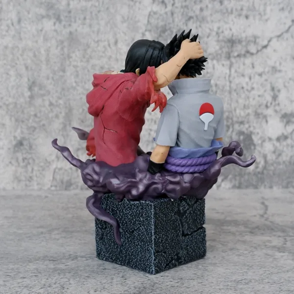 17cm Naruto Uchiha Itachi & Sasuke Figure - Image 2