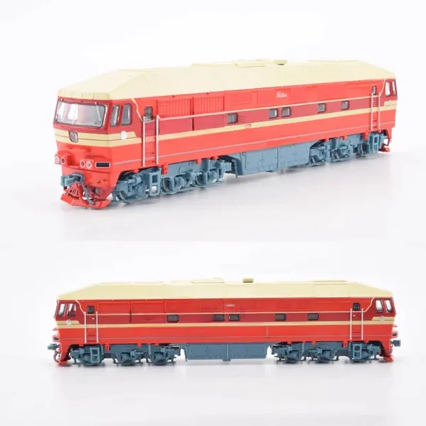 1:87 Soviet TEP70 Diesel Locomotive Model Train