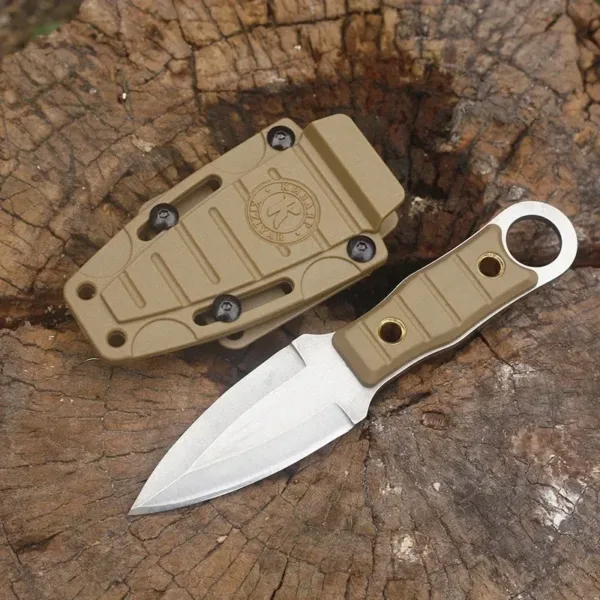 3cr15Mov Stainless Steel Fixed Blade Knife - Image 9