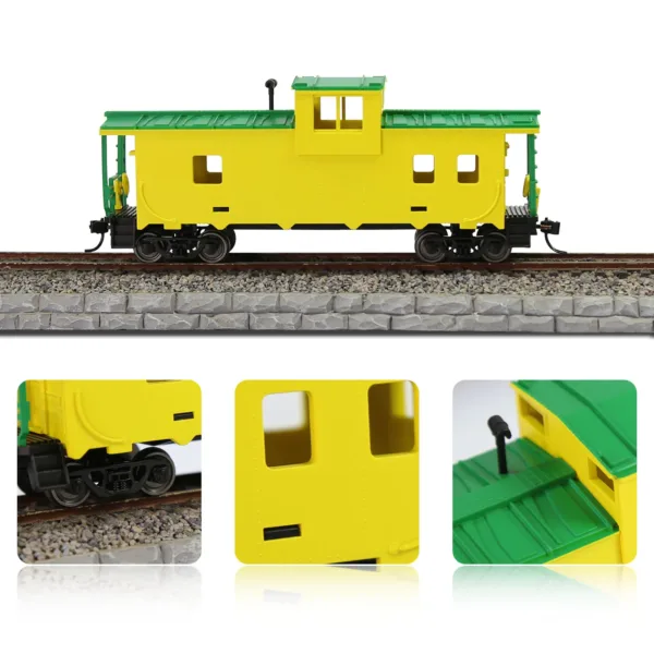 HO Scale Wide Vision Caboose Model C8763 - Image 2