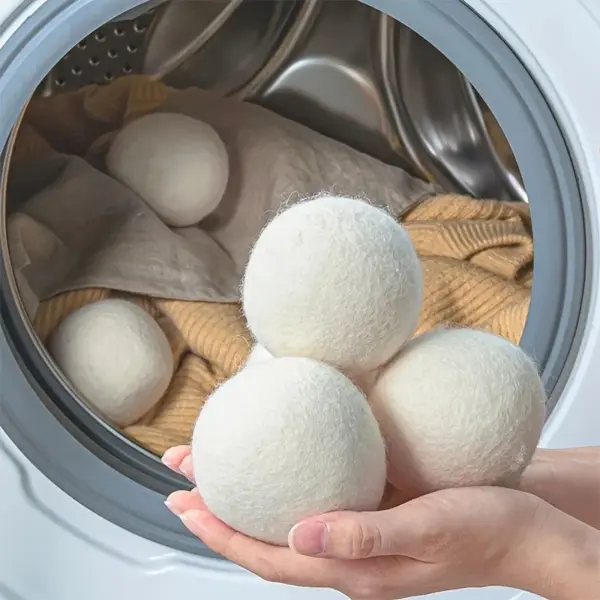 3pcs Eco-Friendly Wool Dryer Balls Set